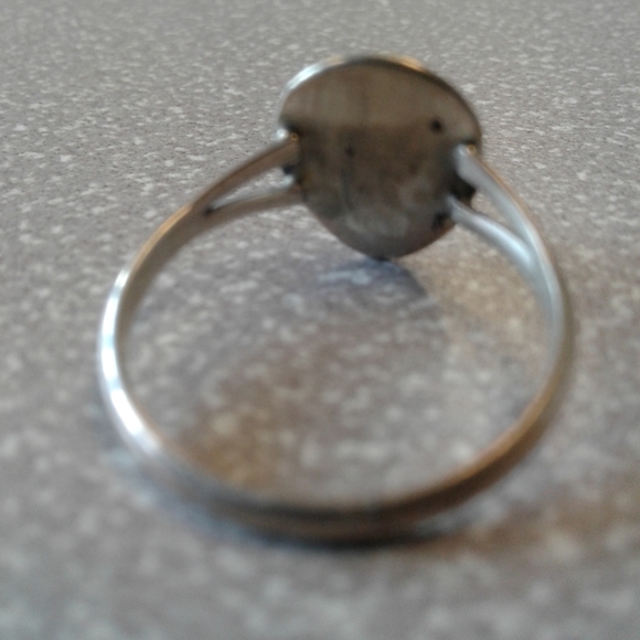 Native American Navajo Turquoise Bear Paw Ring - Picture 7 of 12